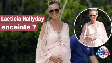 Laeticia Hallyday enceinte